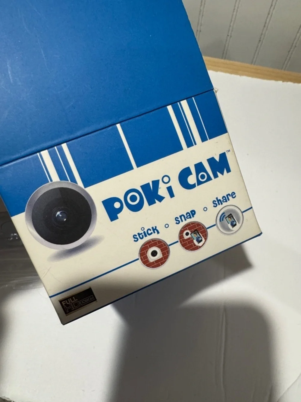 Poki Cami camera MicroSD Card and Accessory Kit Black & Blue